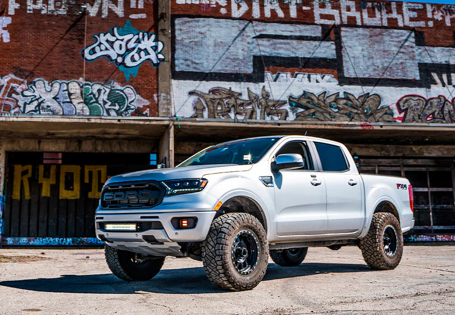 LOW PROFILE DITCH LIGHT BRACKETS FOR 2019-2022 FORD RANGER