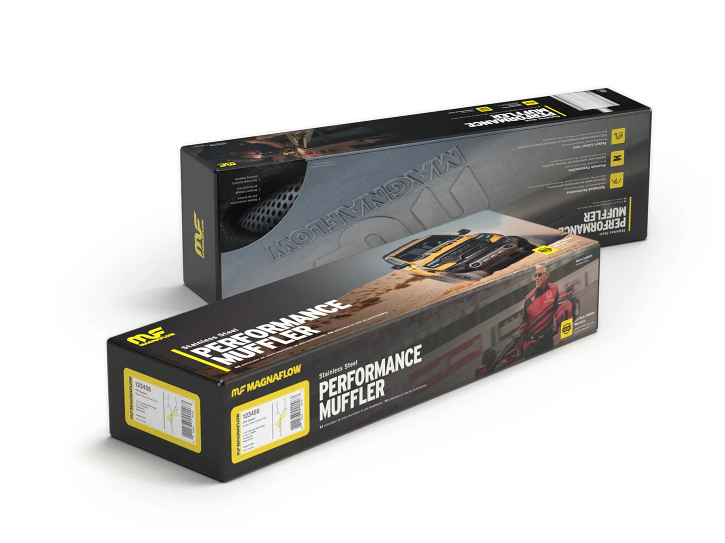 MAGNAFLOW 4 X 9IN. OVAL STRAIGHT-THROUGH PERFORMANCE EXHAUST MUFFLER 11219