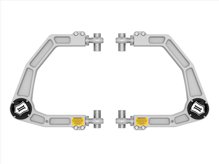 ICON 2022-2025 Toyota Tundra/2023-2025 Toyota Sequoia, Billet Upper Control Arm Kit, w/ Delta Joint Pro