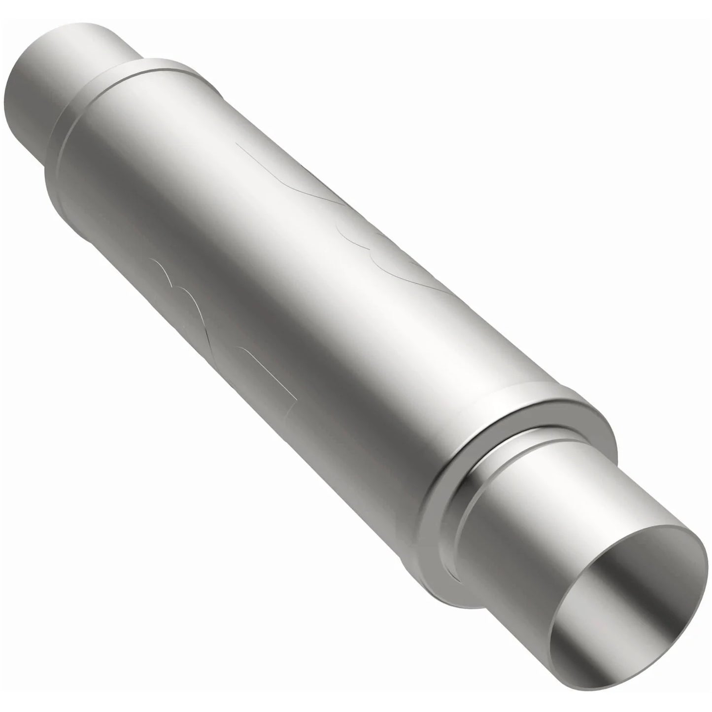 MAGNAFLOW 4IN. ROUND STRAIGHT-THROUGH PERFORMANCE EXHAUST MUFFLER 3/3" 14419