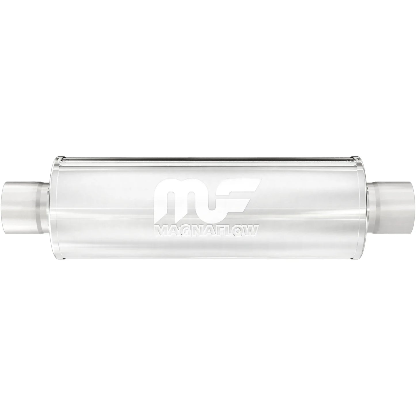 MAGNAFLOW 4IN. ROUND STRAIGHT-THROUGH PERFORMANCE EXHAUST MUFFLER 3/3" 14419