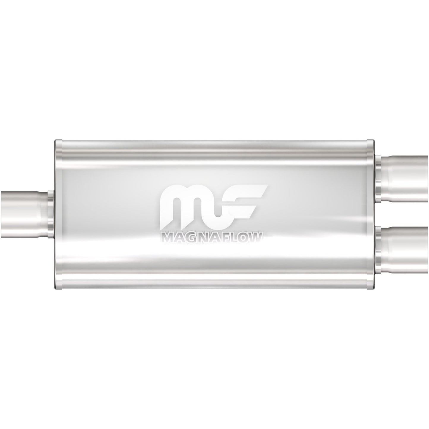 MAGNAFLOW 5 X 8IN. OVAL STRAIGHT-THROUGH PERFORMANCE EXHAUST MUFFLER 3/2.5" 12288