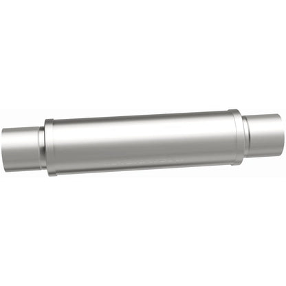 MAGNAFLOW 4IN. ROUND STRAIGHT-THROUGH PERFORMANCE EXHAUST MUFFLER 3/3" 14419