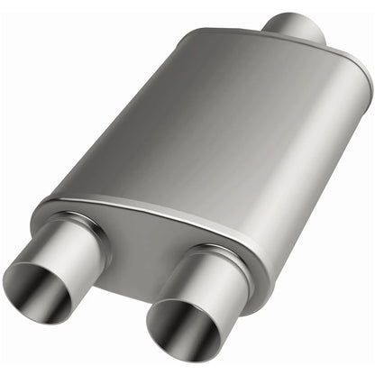 MAGNAFLOW 5 X 8IN. OVAL STRAIGHT-THROUGH PERFORMANCE EXHAUST MUFFLER 3/2.5" 12288