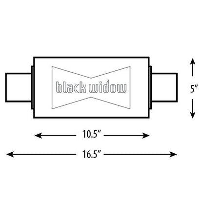Black Widow Widowmaker 10 3" - BW0013-3